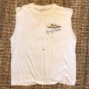 NASCAR ! Vintage Jeff Bodine shirt M paper thin!